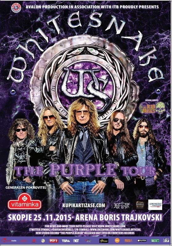 whitesnake plakat