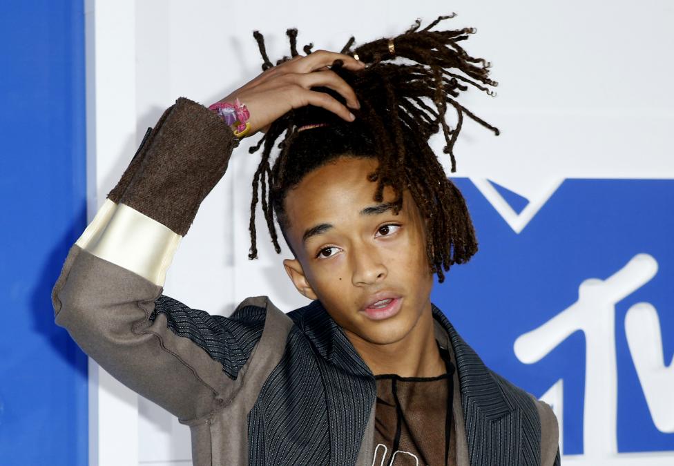 Actor Jaden Smith arrives at the 2016 MTV Video Music Awards in New York